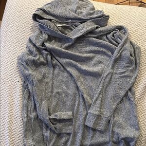 Gray Hooded Sweater